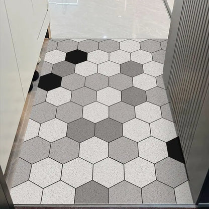 PVC washable anti-dirt cartoon door mat