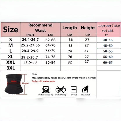 Waist Trainer Sweat Belt