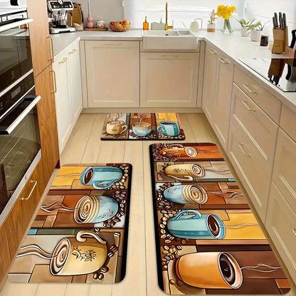 VIKAMA Kitchen Floor Mat Long Carpet Entrance Door Laundry Corridor Rug