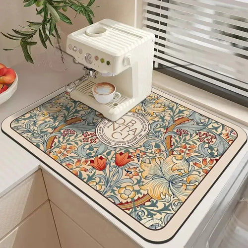 VIKAMA Kitchen Drain Absorbent Quick-Dry Table Mat