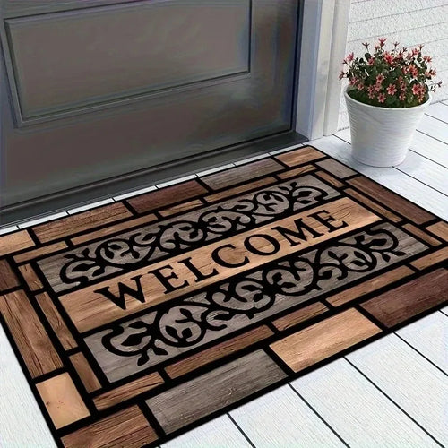 American Style Welcome Entrance Mat