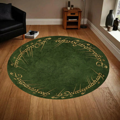 Lord of the Rings Round Movie Rug