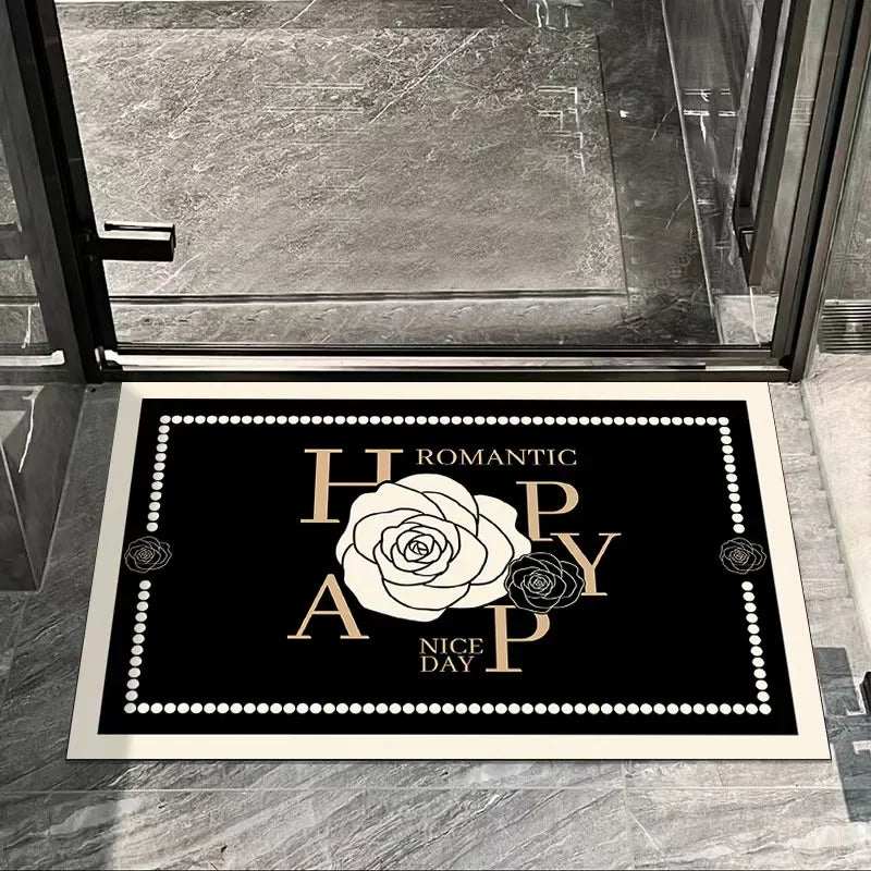 VIKAMA Bathroom Anti-Slip Absorbent Floor Mat