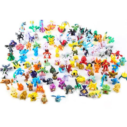 Pokemon Pikachu Mini Action Figure Set 24 144 Pieces
