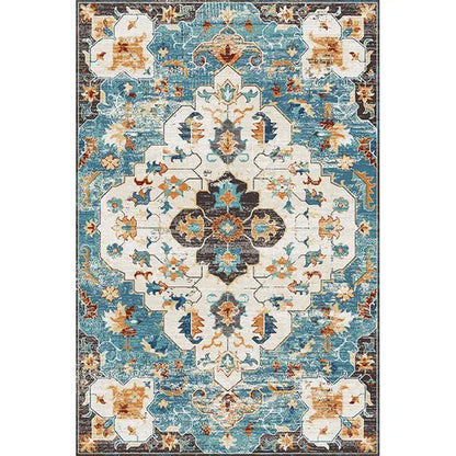 American Retro Minimalist Washable Non-Slip Area Rug