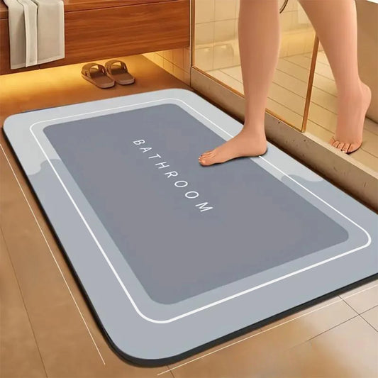 Simple Diatom Mud Non-Slip Bathroom Mat