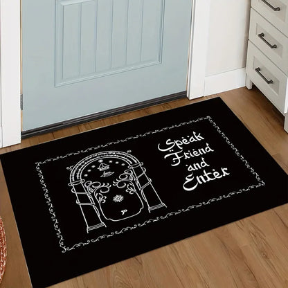 Fender Logo Guitar Music Rug