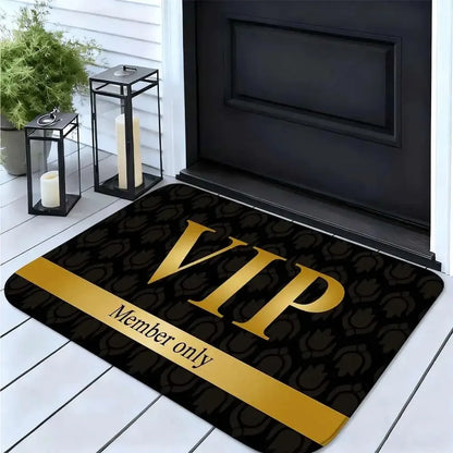 Luxury Gold Coin Welcome Doormat
