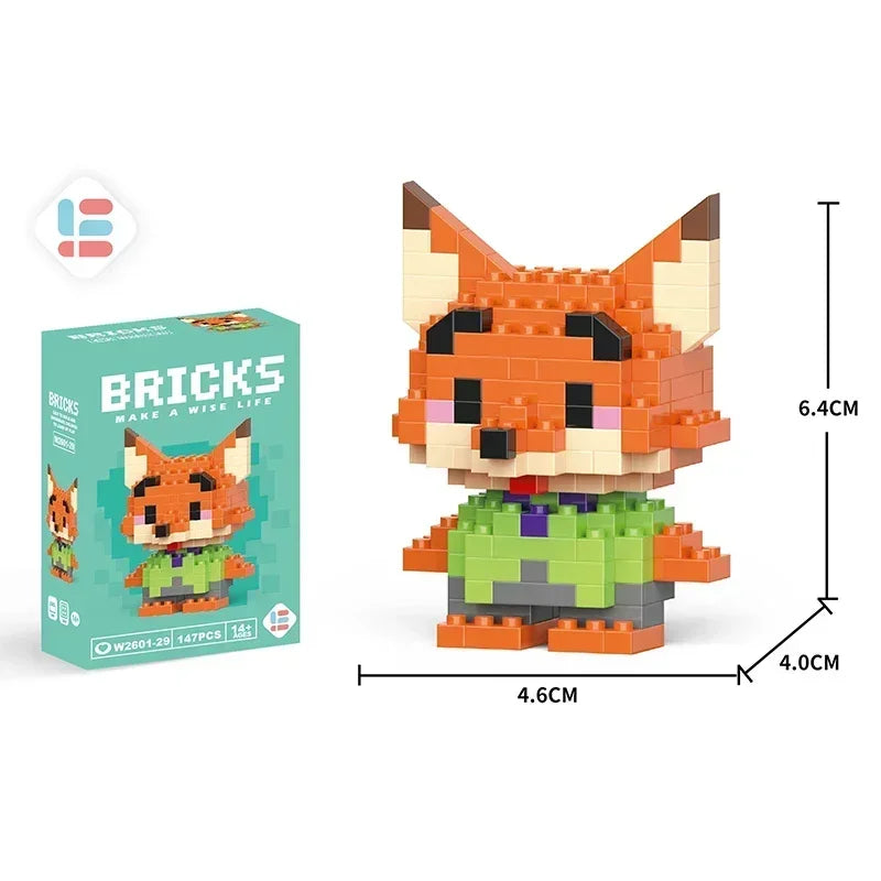Disney Stitch Mini Building Blocks Kids DIY Toy Set