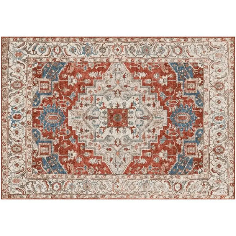 VIKAMA Crystal Velvet Floor Mat Light Luxury Retro Entry Door Floor Mat Carpet Door Mat Entry Door Foot Mat Entryway Carpet