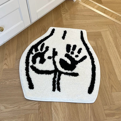 Butt Tufted Non-Slip Absorbent Rug