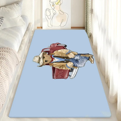 Cute Teddy Bear Non-Slip Floor Mat