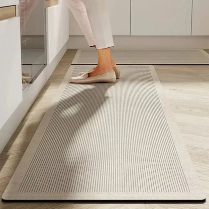 VIKAMA Absorbent Non-Slip Kitchen Floor Mat