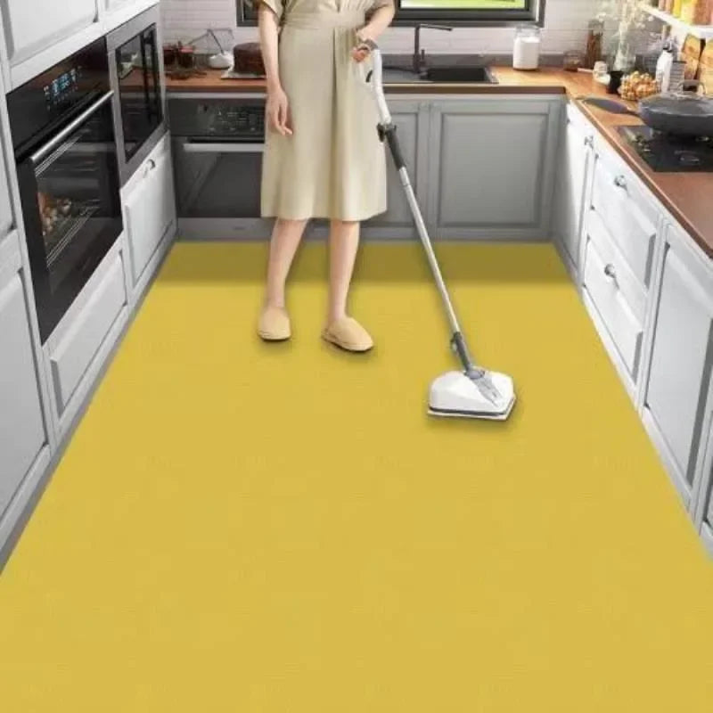 Diatom mud full foot mat, kitchen floor mat, special anti slip, oil proof, absorbent and erasable