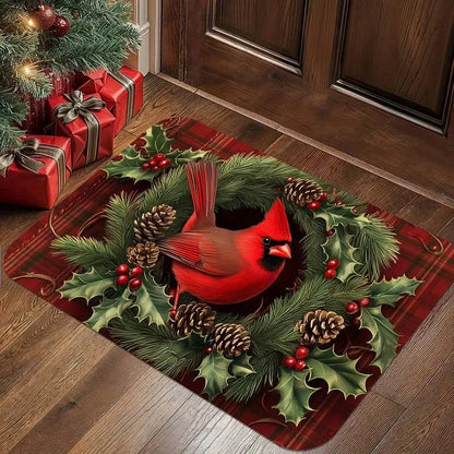 VIKAMA Snowman Christmas Anti-Slip Doormat