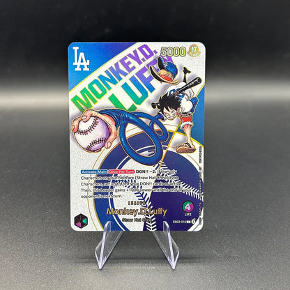 One Piece Roronoa Zoro OP12 020 Parallel Leader Card