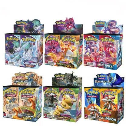 Pokemon 360PCS English Trading Card Collection – Chilling Reign & Darkness Ablaze