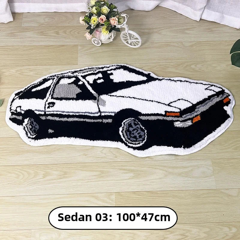 New Plush Carpet Floor Mat Non-Slip Bedroom Living Room Kitchen Bathroom Entry Mat