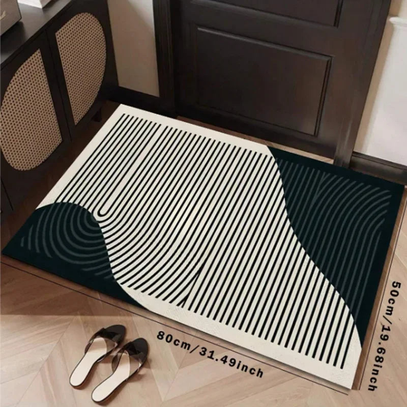 VIKAMA Minimalist Line Easy-Clean Doormat