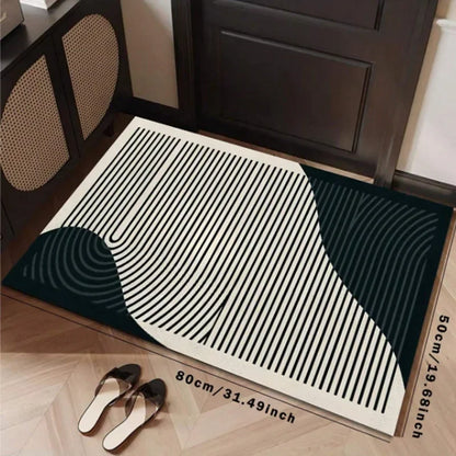 VIKAMA Minimalist Line Easy-Clean Doormat