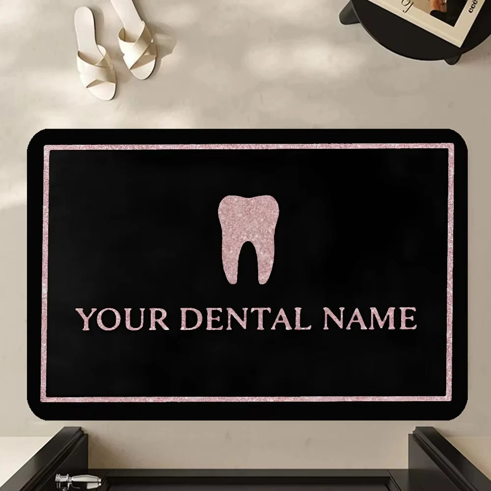 VIKAMA Dentist Teeth Welcome Doormat