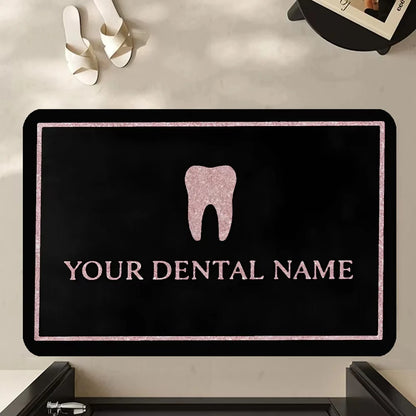 VIKAMA Dentist Teeth Welcome Doormat