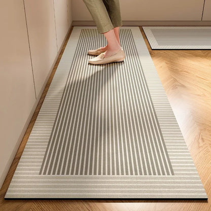 Diatom mud long kitchen anti-slip absorbent quick-dry mat