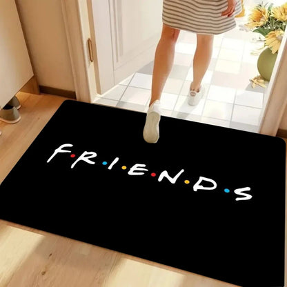 Friends TV show non-slip entrance door mat