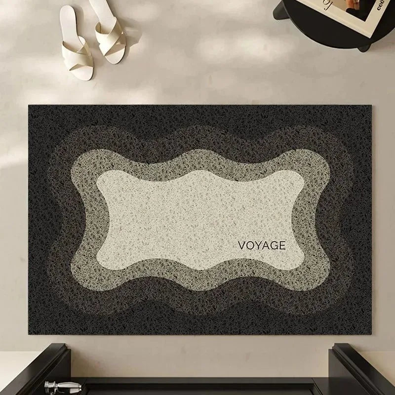 Modern Geometric Abstract Floor Mat