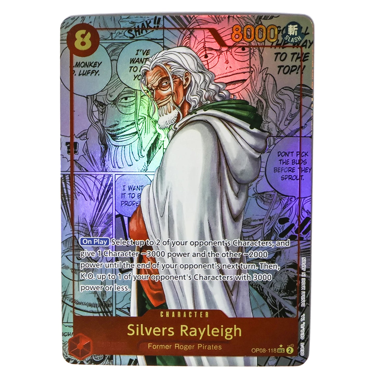 One Piece OPCG Frosted Laser Blue Core Card Set