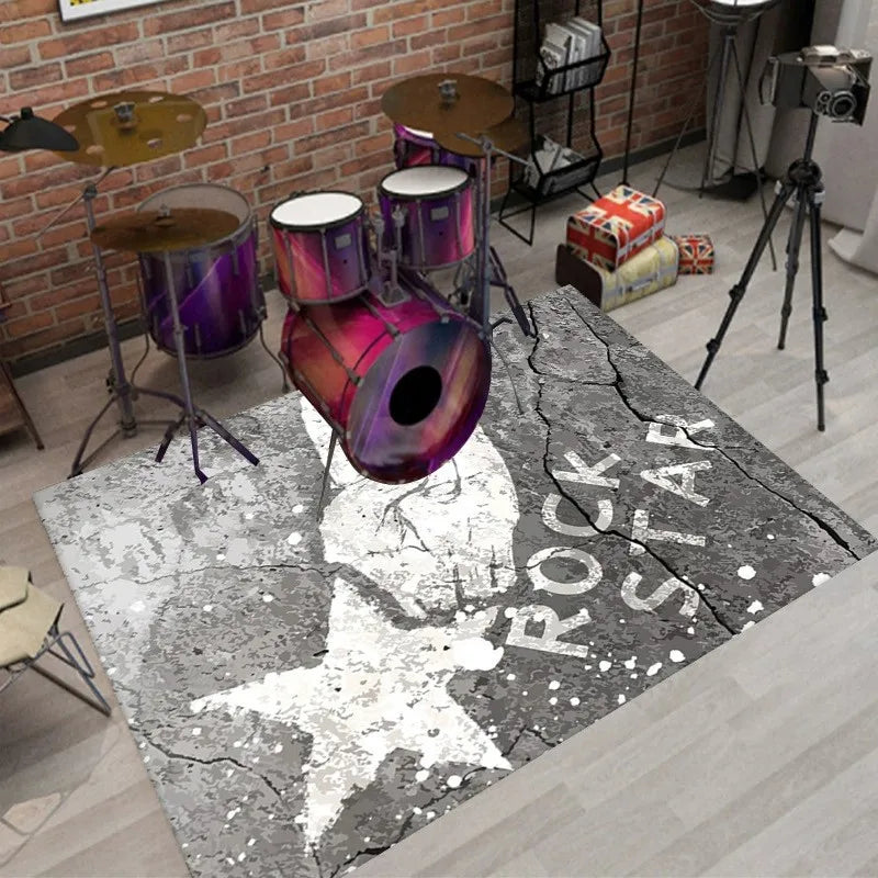 Electronic Drum Soundproofing Carpet Mat