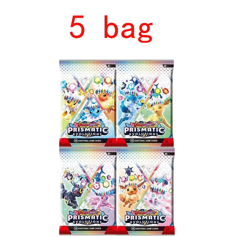 Pokemon Prismatic Evolutions Phantasmal Flames Booster Box 360 Cards