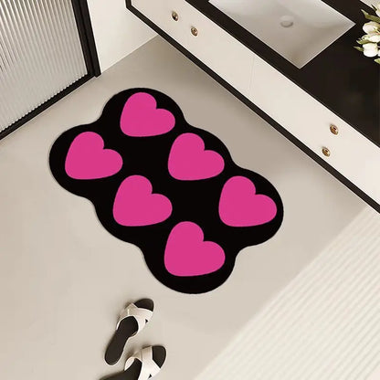 Diatomaceous Earth Non-Slip Bathroom Floor Mat