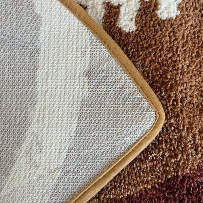 Football Tufted Non-Slip Bedroom Rug