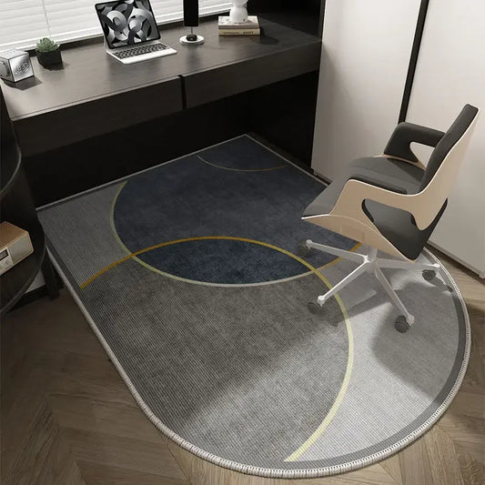 VIKAMA Computer Chair Floor Mat Non-Slip Office Swivel Chair Bedroom Carpet