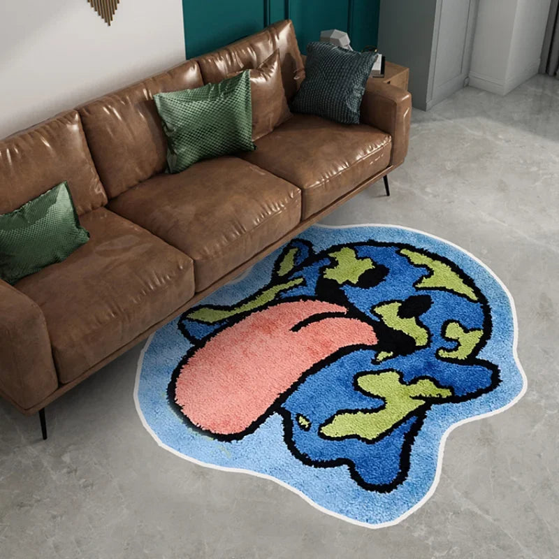 Creative Halloween Plush Non-Slip Rug