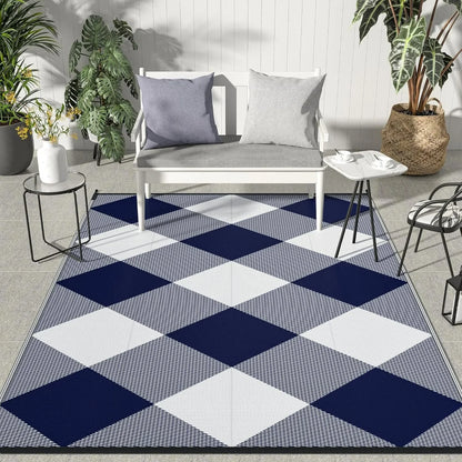 VIKAMA Outdoor Camping Picnic Carpet Moisture-Proof Washable Easy-Clean Floor Mat