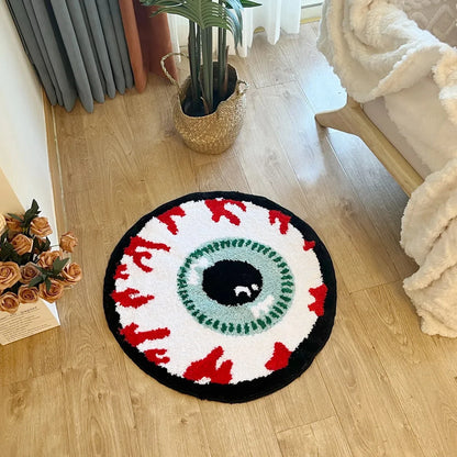 Eyeball Tufted Fluffy Non-Slip Rug