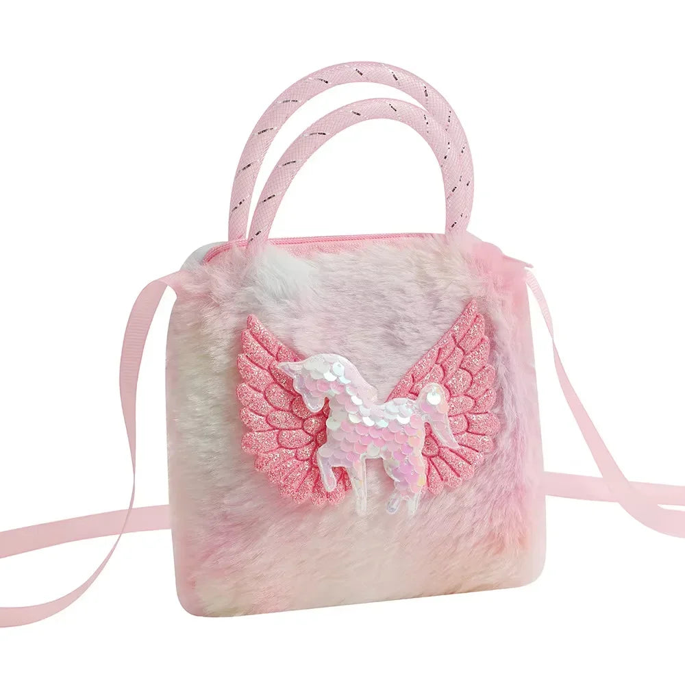 Unicorn Crossbody Bag for Girls