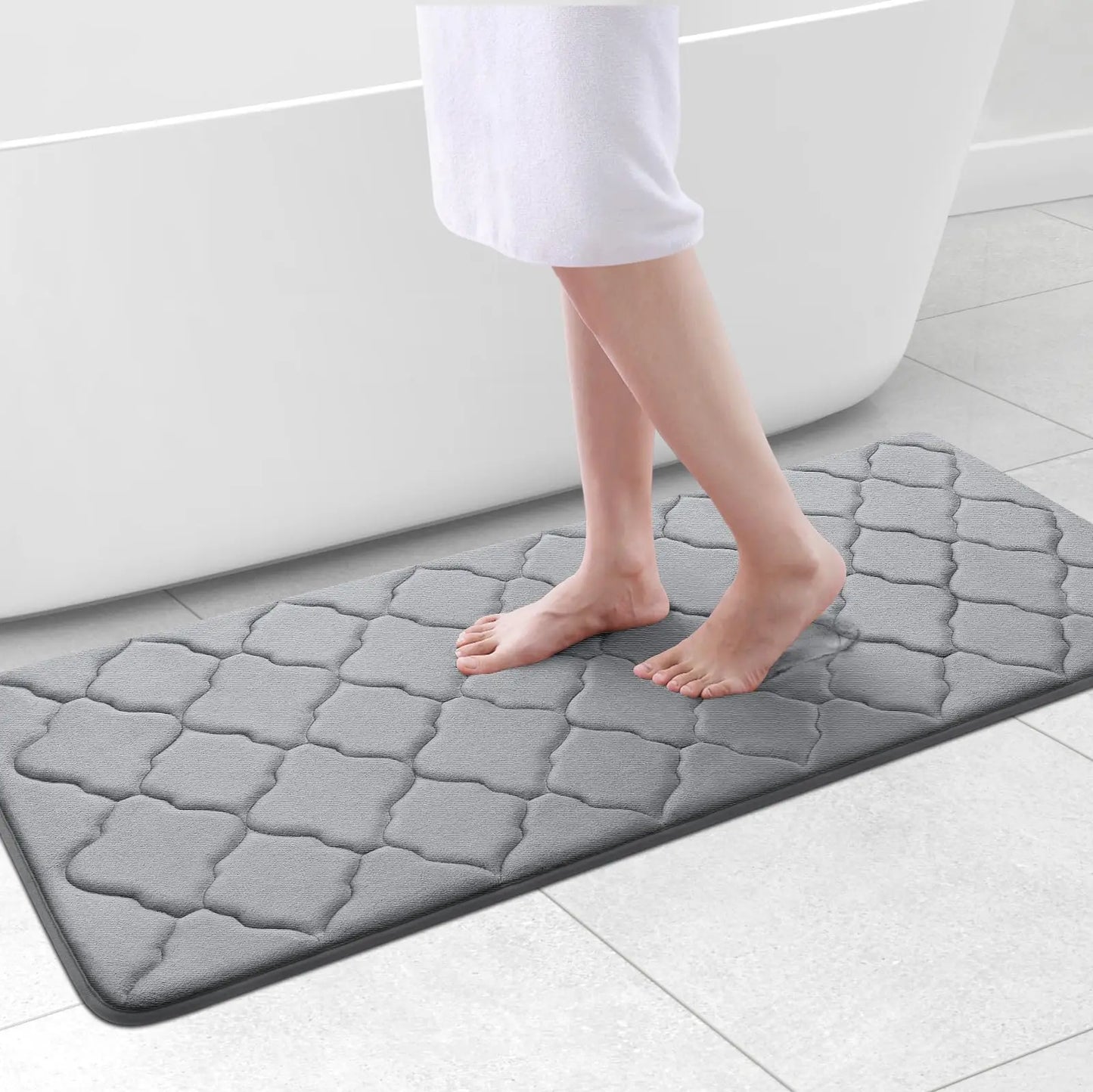 Olanly Memory Foam Soft Absorbent Bath Mat