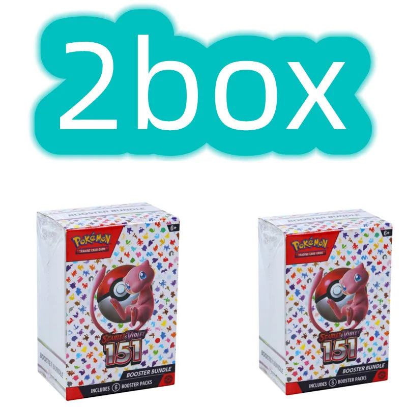 Pokemon Scarlet & Violet 151 Booster Pack Collection ME02 – English Cards