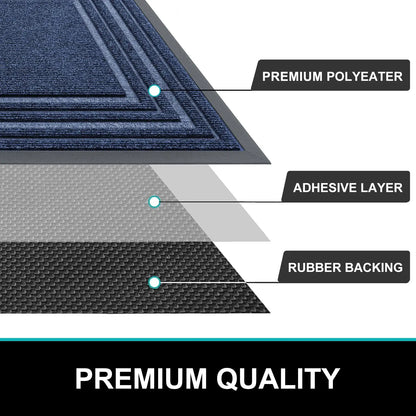 Olanly Heavy Duty Non-Slip Rubber Doormat