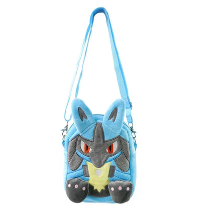 Pokemon Character Plush Backpack Anime Shoulder Bag Toy