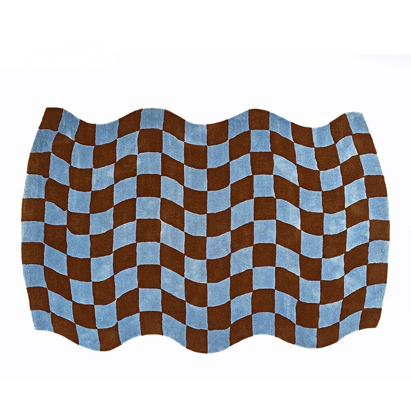 Nordic Vintage Irregular Washable Soft Area Rug