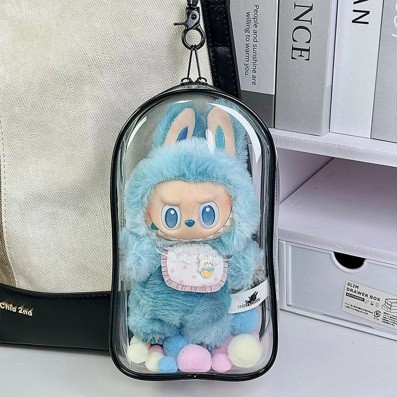 Labubu Clear PVC Carry Bag