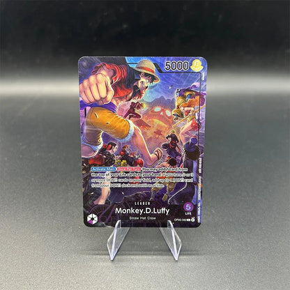 One Piece Roronoa Zoro OP12 020 Parallel Leader Card