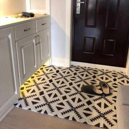 PVC washable anti-dirt cartoon door mat