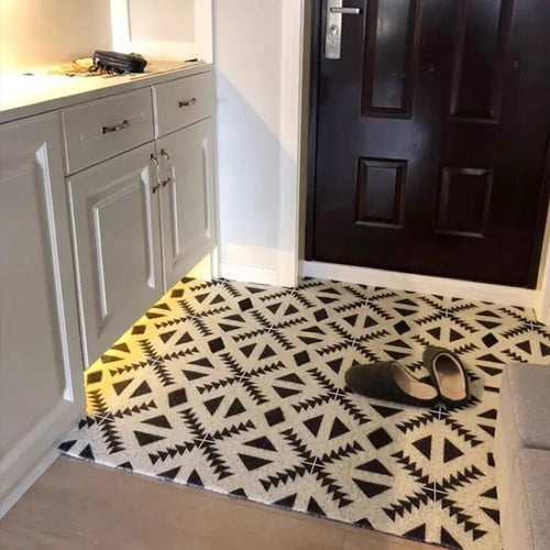 PVC washable anti-dirt cartoon door mat
