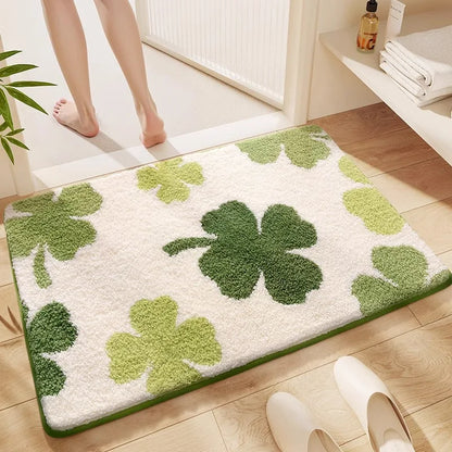 Dajiang Bathroom Floor Mat Non-Slip Strong Absorbent Carpet
