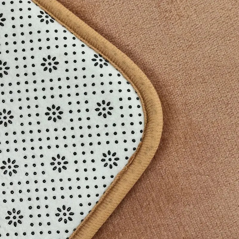 Elegant Memory Foam Bath Mat Soft Comfort Non-Slip Stain-Resistant Rug Bathroom Bedroom Kitchen Home Decor